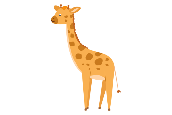 Baby Giraffe: The Cute Zoo Animal Font for Wild Design