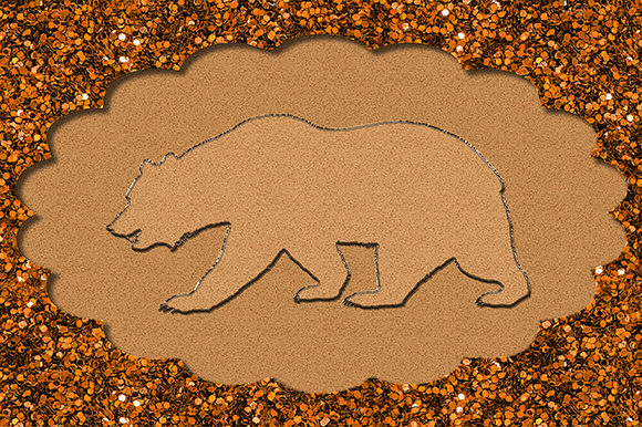 Bear Animal Wildlife Nature Monogram: A Designer's Asset