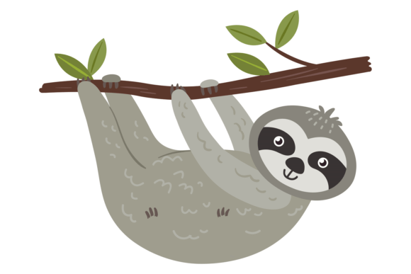 Bringing Whimsy to Your Projects with the Cute Sloth Character