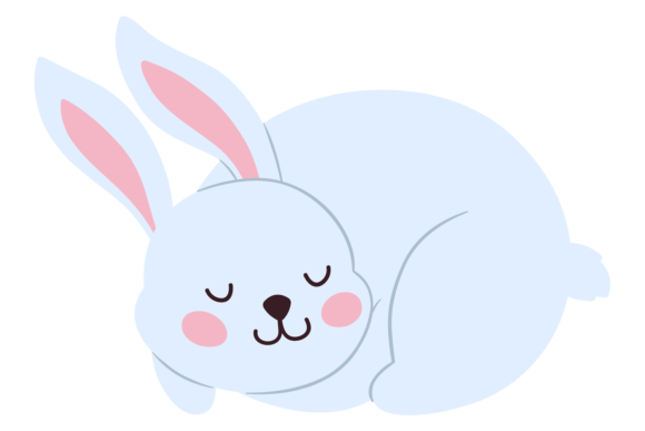 Dreaming Rabbit: A Sweet White Animal Typeface