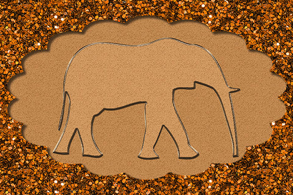 Elephant Trunk Animal Monogram Frame: A Designer’s Guide