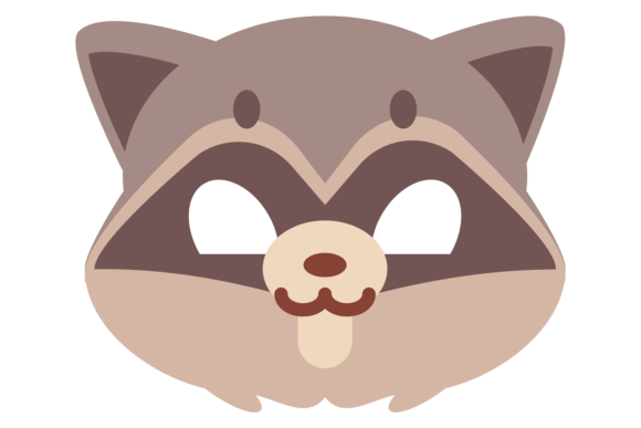 Racoon Kid Mask: Party Fun Animal Face Unleashed