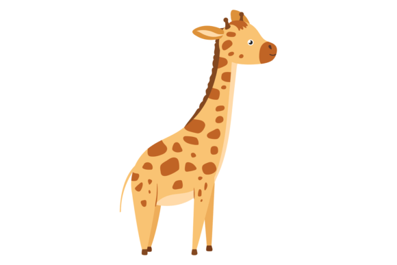 The Giraffe Animal Font: African Safari Charm for Designers